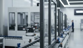 Виробництво алюмінієвих вікон та дверей на заводі Фабрики АНКО